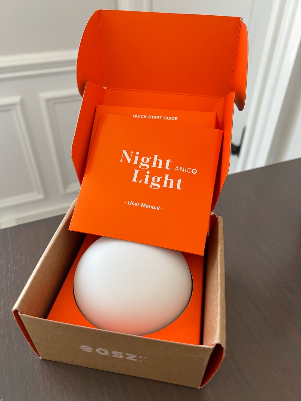 Baby Night Light for Nursery, Flip Design, Dimmable, Silicone